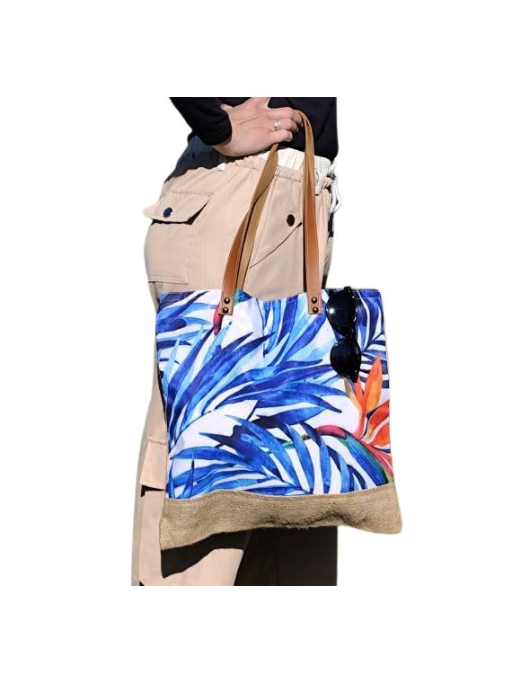 Sac cabas Polynésien réutilisable