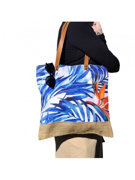 Sac cabas Polynésien réutilisable