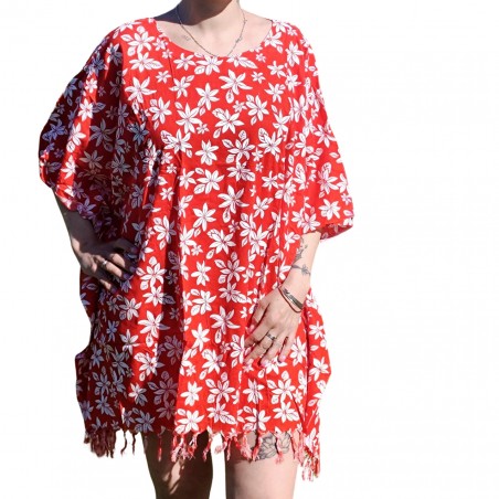Tunique rouge Femme petite tiaré