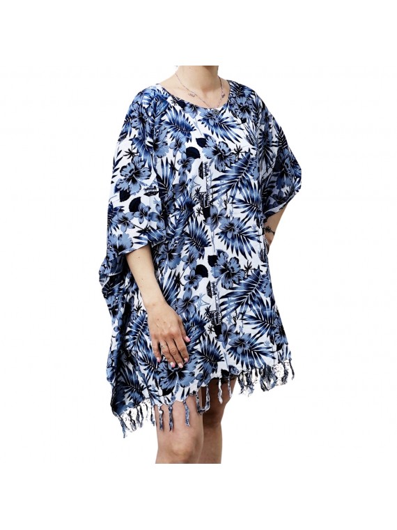 Tunique Femme blanc anthracite  Moho Tani