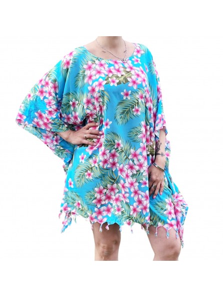 Tunique turquoise Femme Frangipane Forest