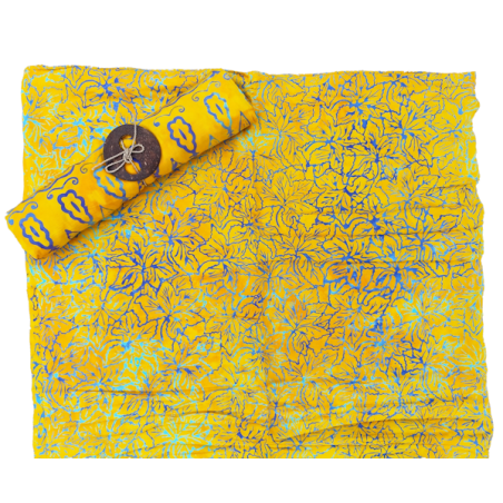 Paréo "Artiste" couleur Jaune