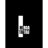 T-shirt homme couleur noir et blanc motifs requin , très beau t-shirt noir pour homme de la marque HIRO TATAU