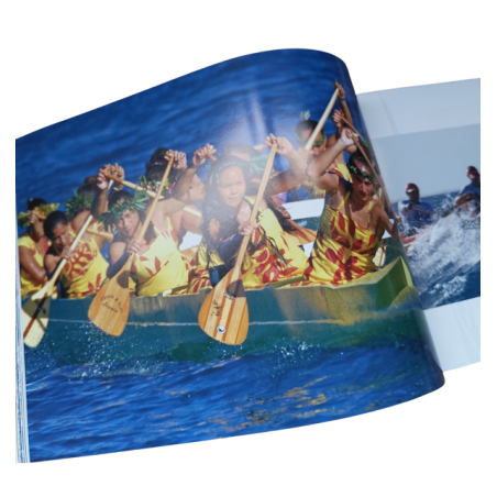 Livre sur le pirogue polynesienne , livre sur le Va'a Tahiti
