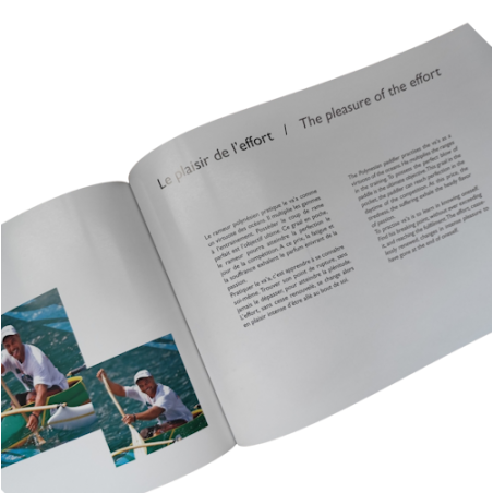 Livre sur le pirogue polynesienne , livre sur le Va'a Tahiti