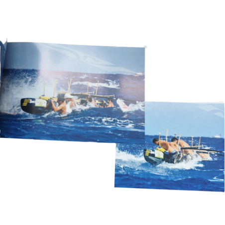 Livre sur le pirogue polynesienne , livre sur le Va'a Tahiti