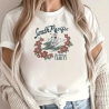 T-shirt femme blanc motif tahitien" Tahiti South Pacific"
