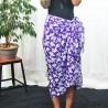 Paréo violet Tiaré