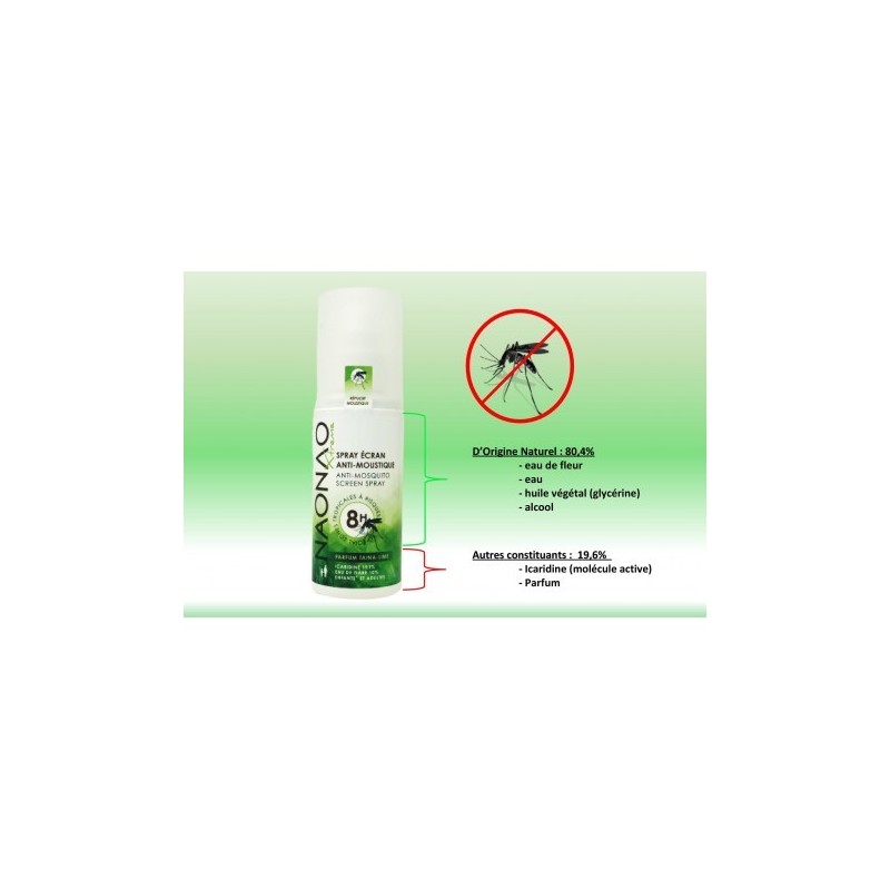 Spray Écran Anti-moustiques Xtreme (100mL)
