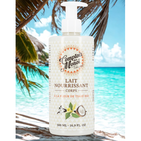 Lait corporel nourrissant à la fleur de Tiaré BIO
