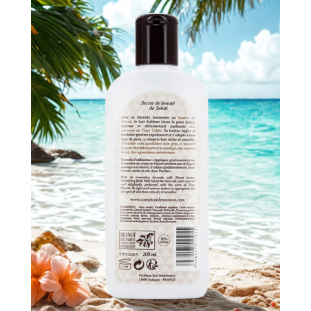 Lait Sublime Corps 200ml - Lait Corporel Doux au Monoï de Tahiti A.O. | Comptoir des Monoï