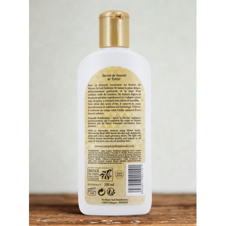 Lait Sublime autobrozant paillette