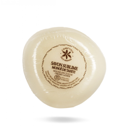 Savon Solide Monoï de Tahiti 100g - Hydratant et Parfumé Tiaré | Comptoir des Monoï