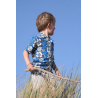 Chemise hawaïenne enfant turquoise Sun Glasses