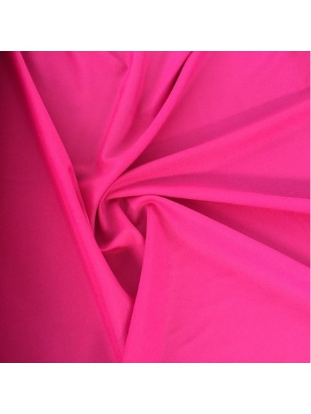 Tissu rose intense uni