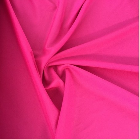 Tissu rose intense uni