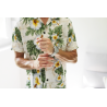Chemise hawaïenne blanche Morea