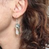 boucle d'oreille en nacre