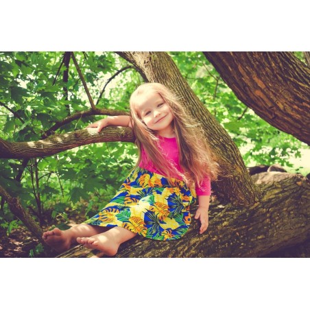 Paréo enfant bleu Tetiaroa