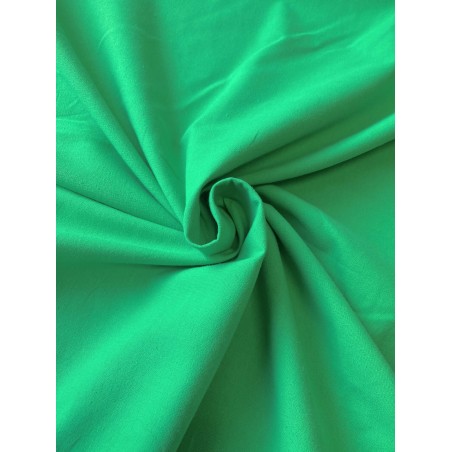 Tissu uni vert chlorophile fibrane