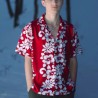Chemise Hawaïenne 14/16 ans Sun Glasses crème