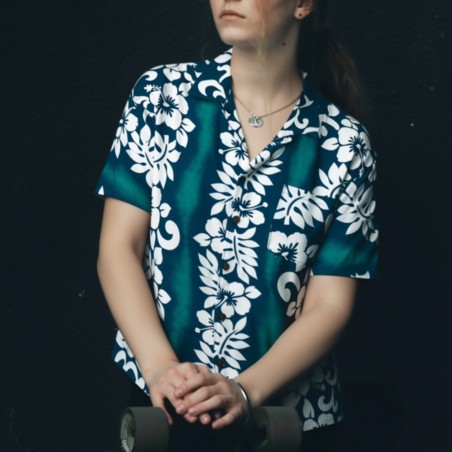 Chemise Hawaïenne 14/16 ans Sun Glasses crème