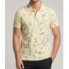 Polo Banana lux dune motif feuille de bananier