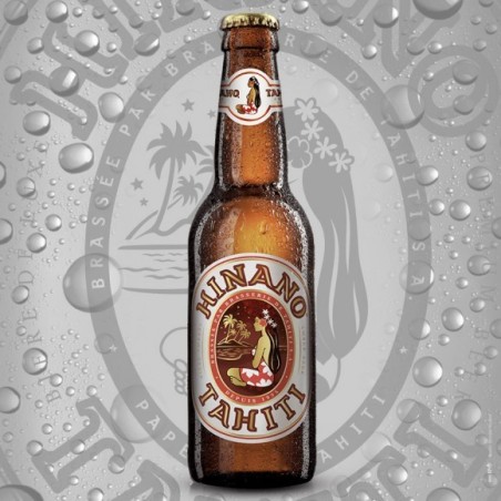 Bière HINANO Ambré 33 cl  6°– 100% Tahiti | Produit Pacifique