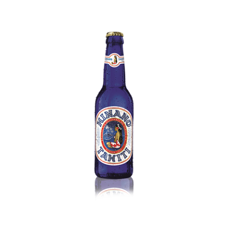 Bière HINANO blanche 33 cl  4.5°– 100% Tahiti | Produit Pacifique