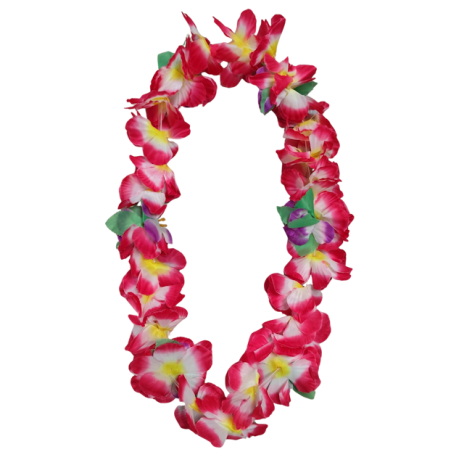 Colliers de fleurs type Hawaï – Colorés et de qualité . vendu par 10