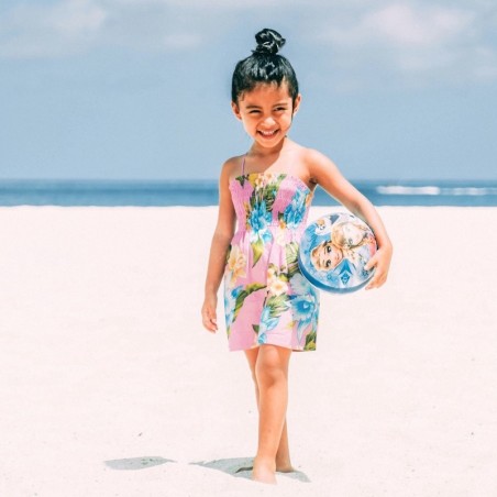 ROBE enfant rose HAWAÏ