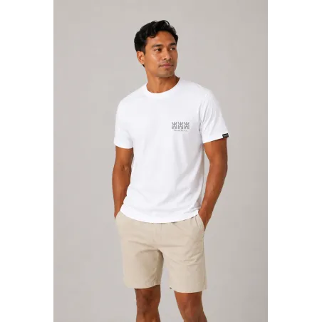 T-shirt Vahitu.pf blanc tatouage oiseaux Polynésien | Produit-Pacifique.com