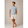 T-shirt Vahitu.pf  couleur gris claire mix Vahitu.pf "dent de requin"- Polynésien | Produit-Pacifique.com