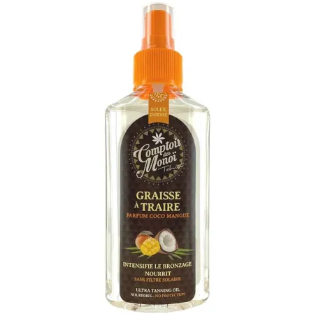 Graisse à traire en Spray Comptoir des Monoï Coco Mangue 100ml
