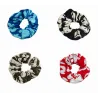 Chouchou Hibiscus bleu &  turquoise | Accessoire Cheveux