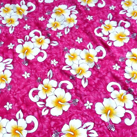 coupon de  2 m de Tissu rose kaoriki