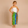 Paréo enfant motifs dauphin – Paréo fille dauphin tropical