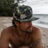 Casquette camouflage Tahitian Outrigger | Snapback style tropical