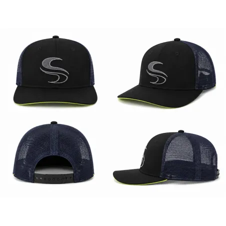 Casquette Snapback Noire S – Style Polynésien | Produit Pacifique