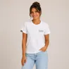 T-shirt Vahitu.pf blanc tatouage oiseaux Polynésien | Produit-Pacifique.com