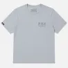 T-shirt Vahitu.pf  couleur gris claire mix Vahitu.pf "dent de requin"- Polynésien | Produit-Pacifique.com