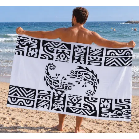 Paréo blanc Double Caméléon