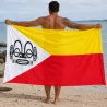 Paréo grande taille drapeau des îles Marquises | Polynésie