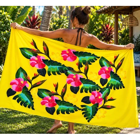 Paréo Jaune Papara