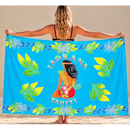 aréo Grande Taille Femme - Style Tahitien Authentique & Confortable