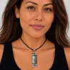 Pendentif en nacre noire 5 cm – Bijou polynésien