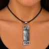 Pendentif en nacre noire 5 cm – Bijou polynésien