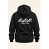 Sweat noir à capuche VAHITU.pf – Motif polynésien -Esprit Océan