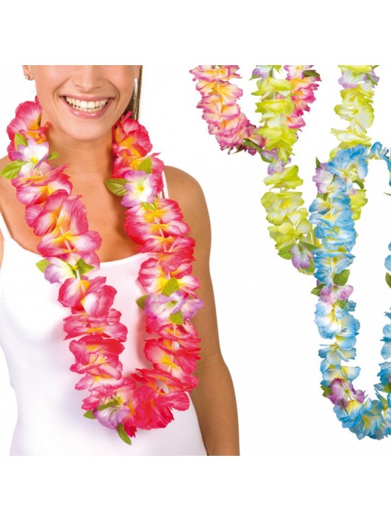 Colliers de fleurs luxe avec petites feuilles jaune