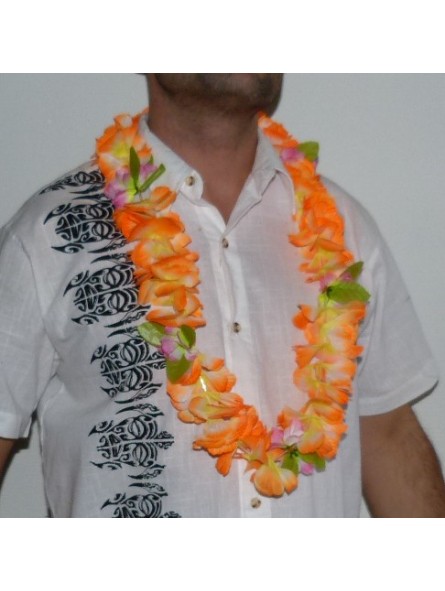 Colliers de fleurs luxe avec petites feuilles 